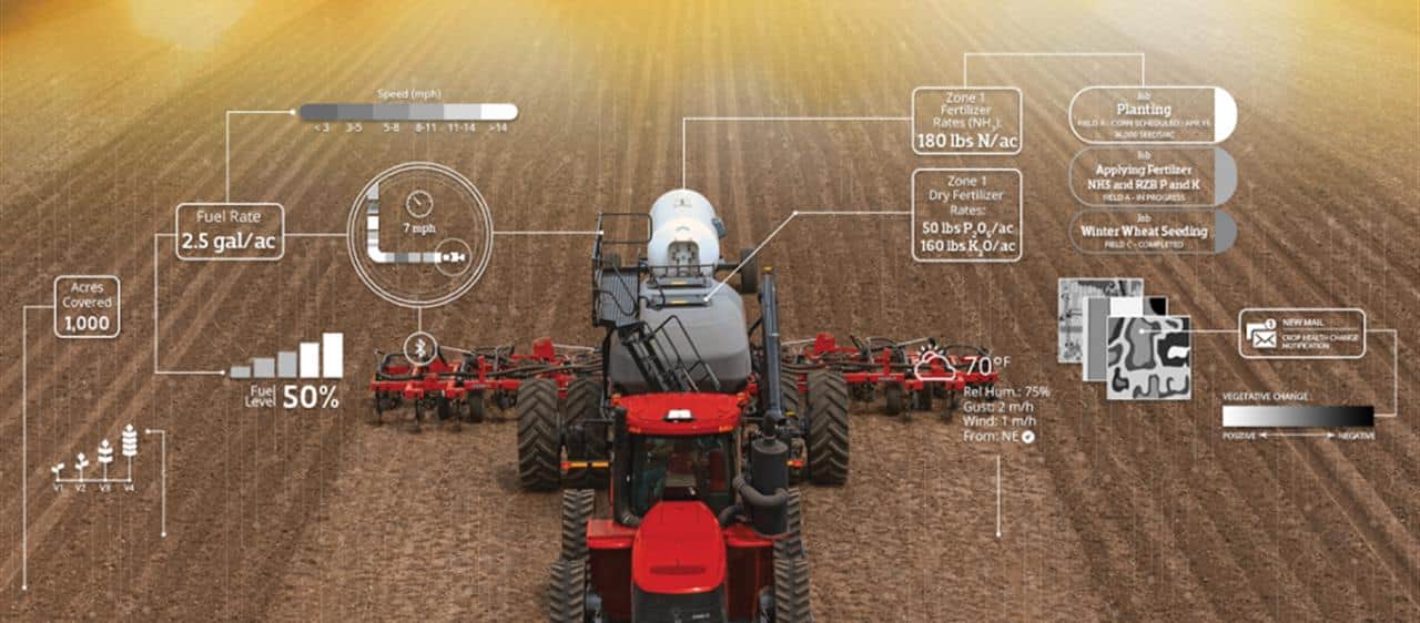 Case IH has entered into a strategic digital agriculture agreement with Farmers Edge